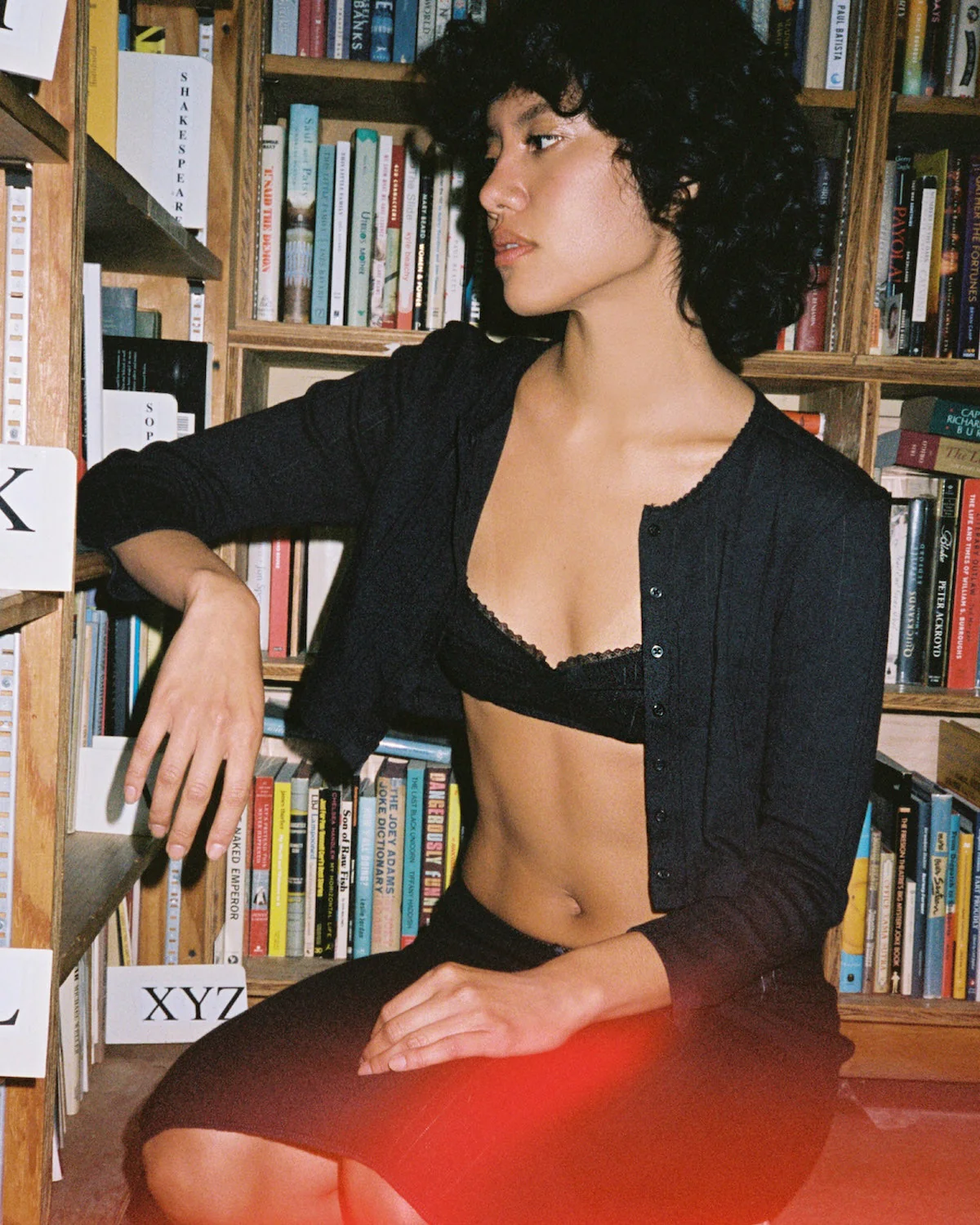 The Balconette: Black Pointelle - Image 7