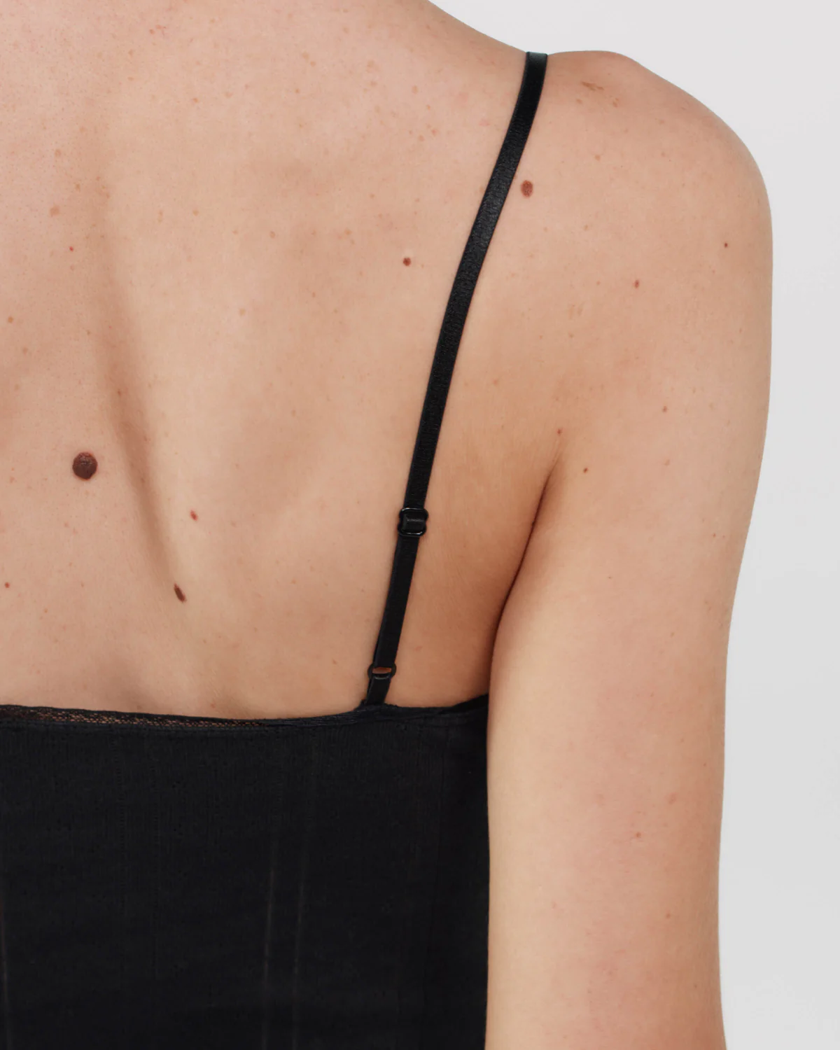 The Cami Slip: Black Pointelle - Image 5