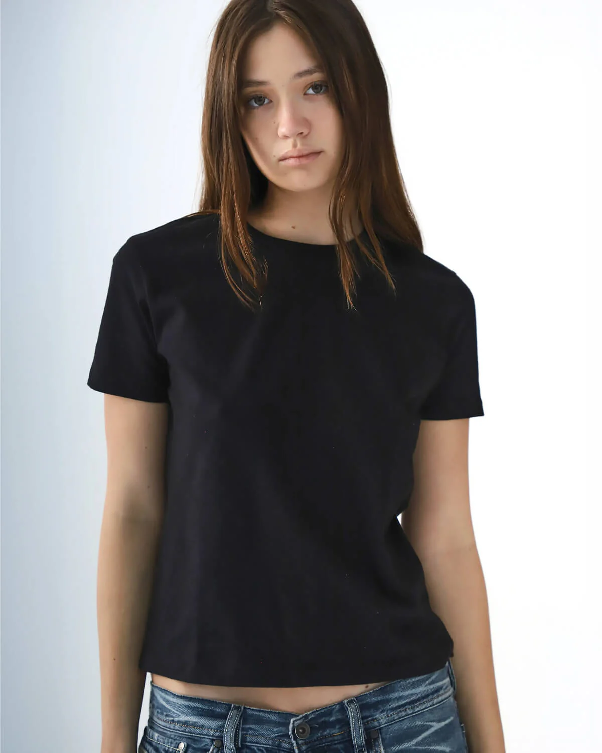 The Classic Tee: Black Heritage Cotton - Image 4