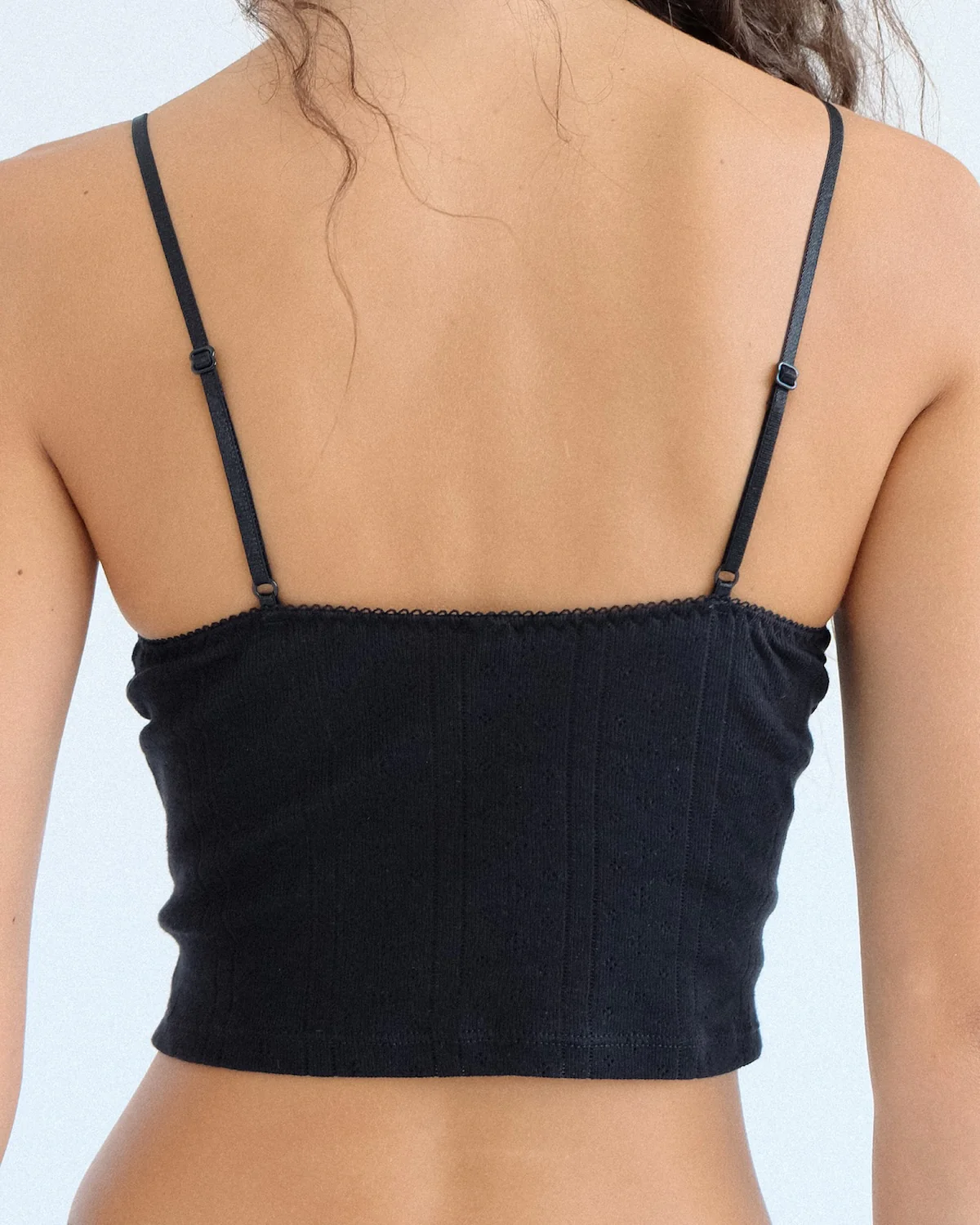 The Corselette: Black Pointelle - Image 5