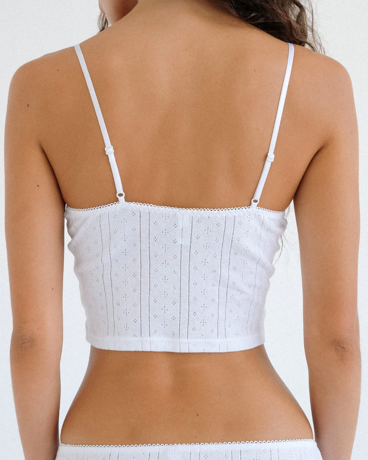 The Corselette: White Pointelle - Image 3