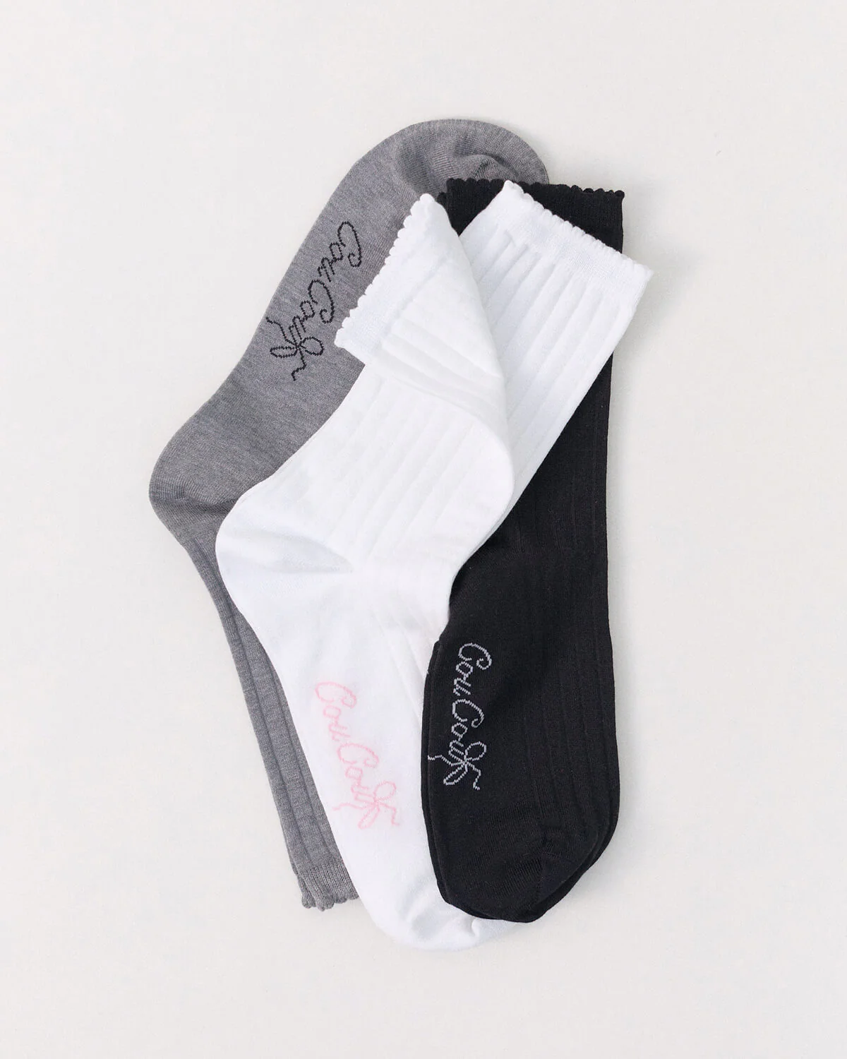 The Everyday Sock: White Organic Cotton - Image 3