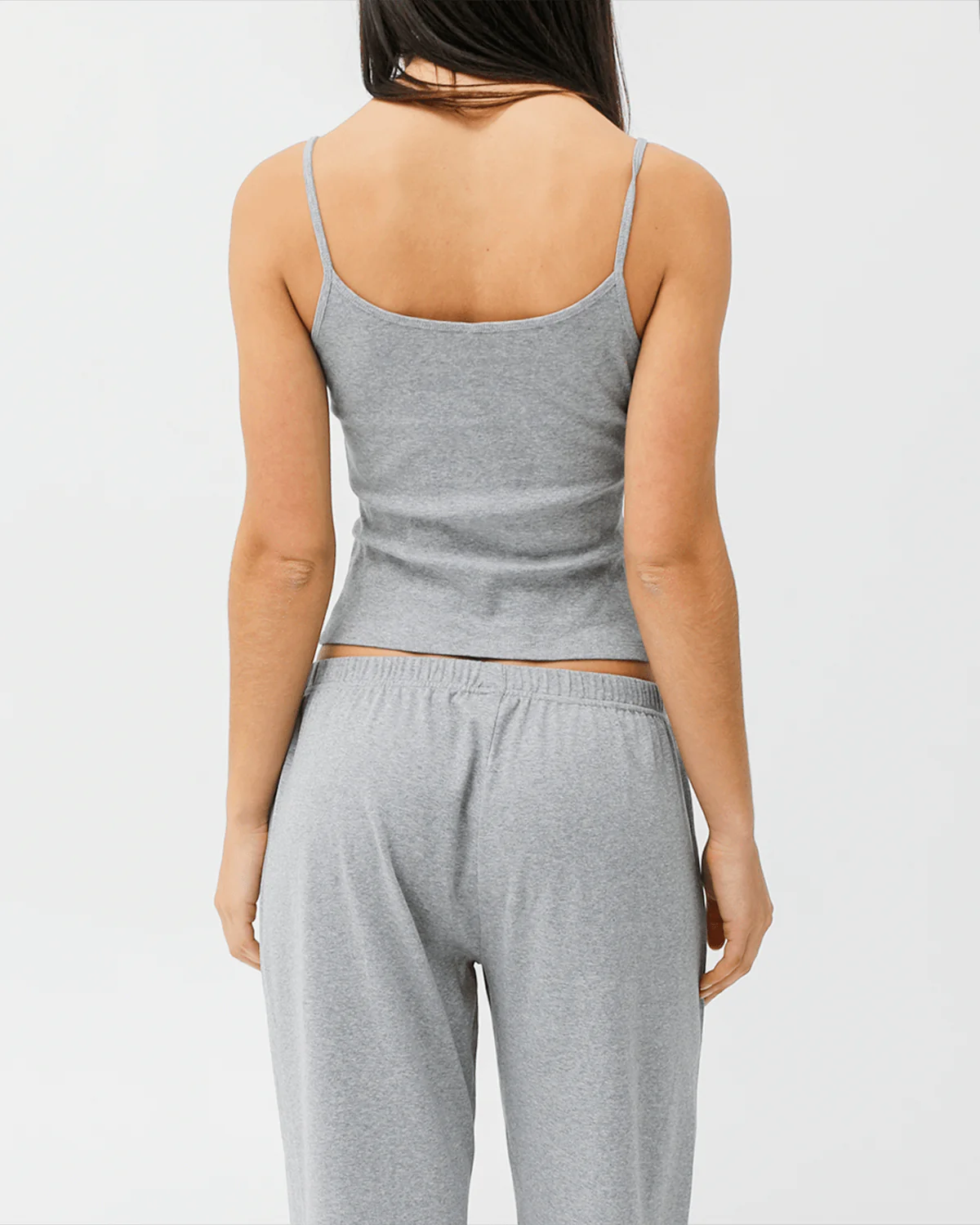The Pant: Grey Cotton Jersey - Image 6