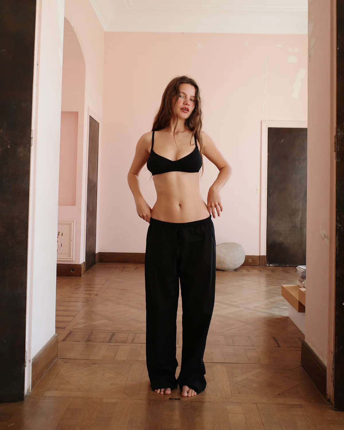 The Pant: Black Cotton Voile - Image 5