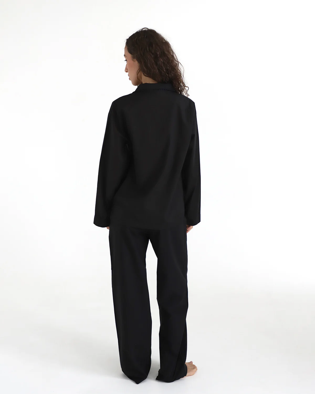 The Pant: Black Cotton Voile - Image 7