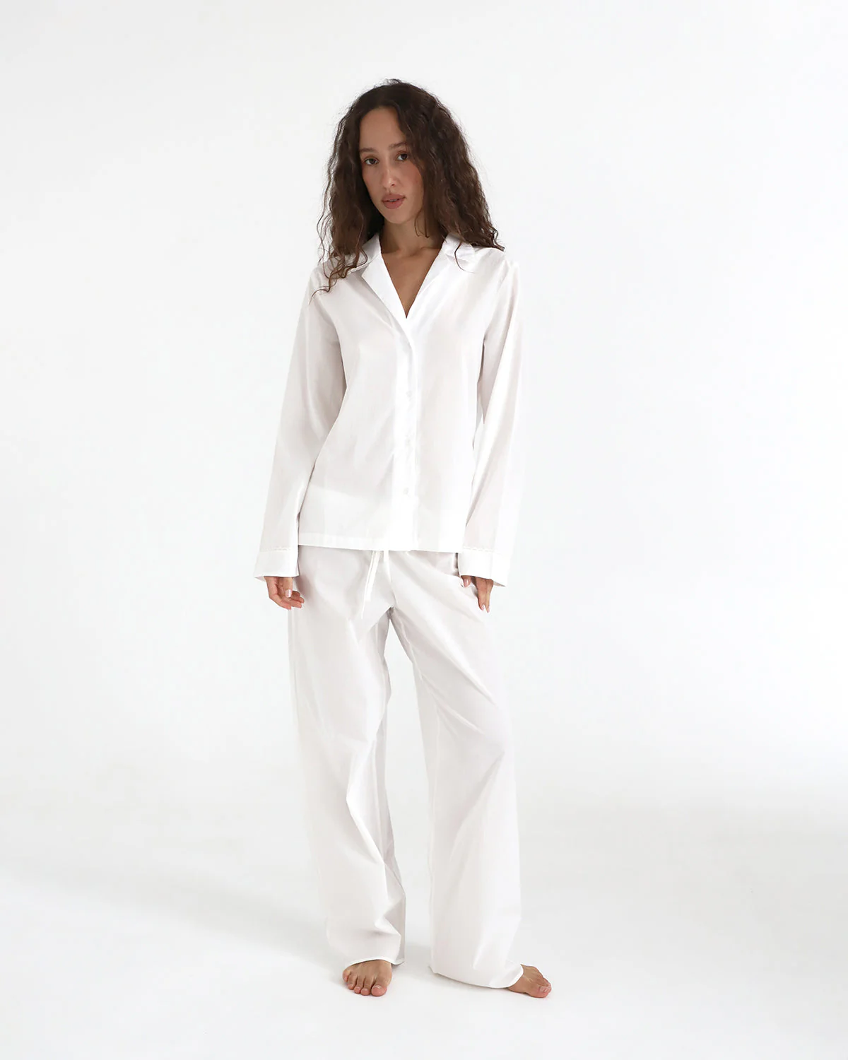 The Pant: White Cotton Voile - Image 7
