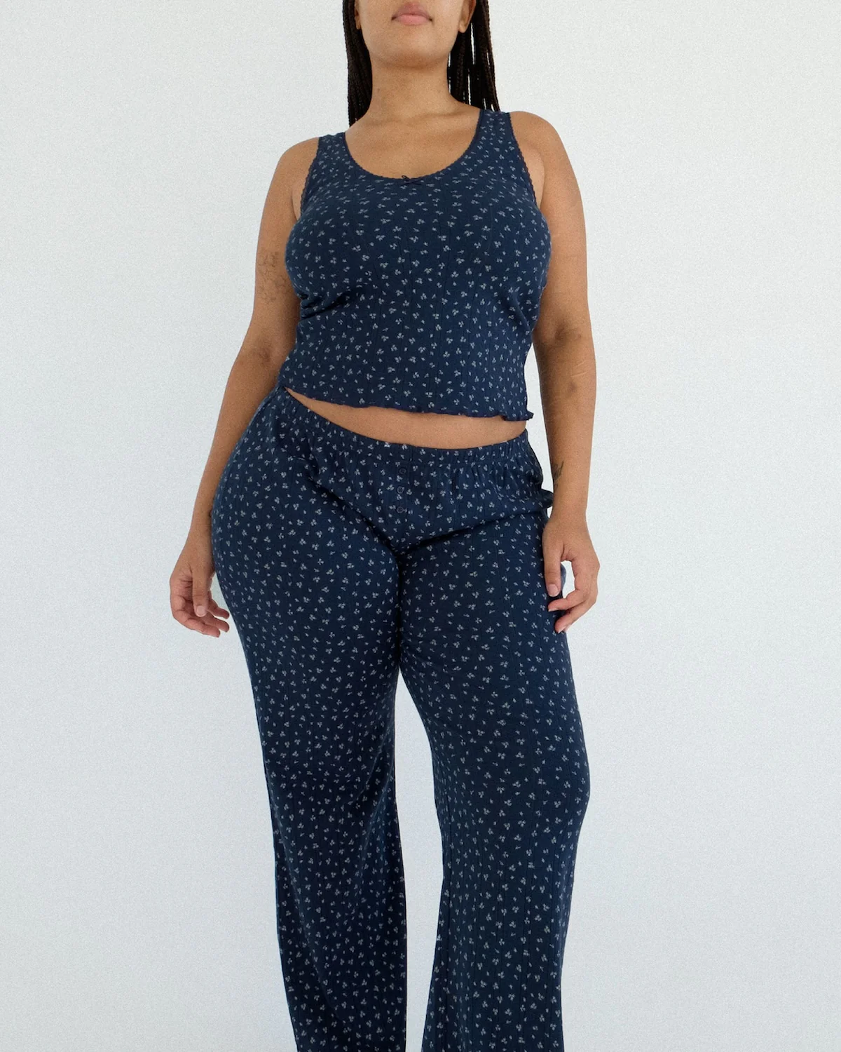 The Pant: Midnight Fields Pointelle - Image 5