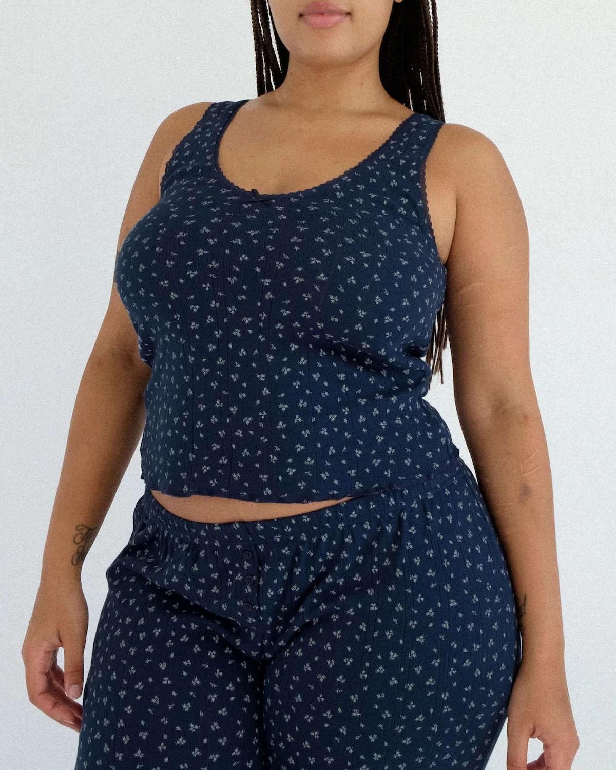 The Pant: Midnight Fields Pointelle - Image 7