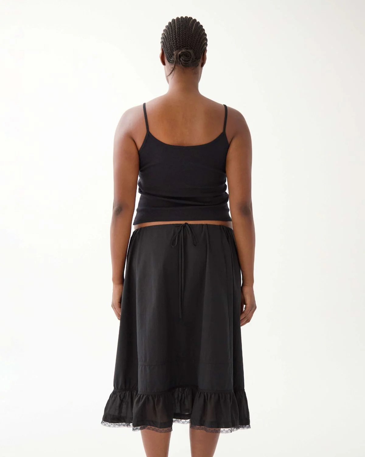 The Petticoat: Black Cotton Voile - Image 5
