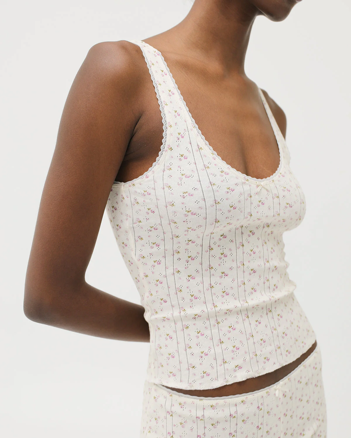 The Scoop Tank: English Rose Pointelle - Image 6