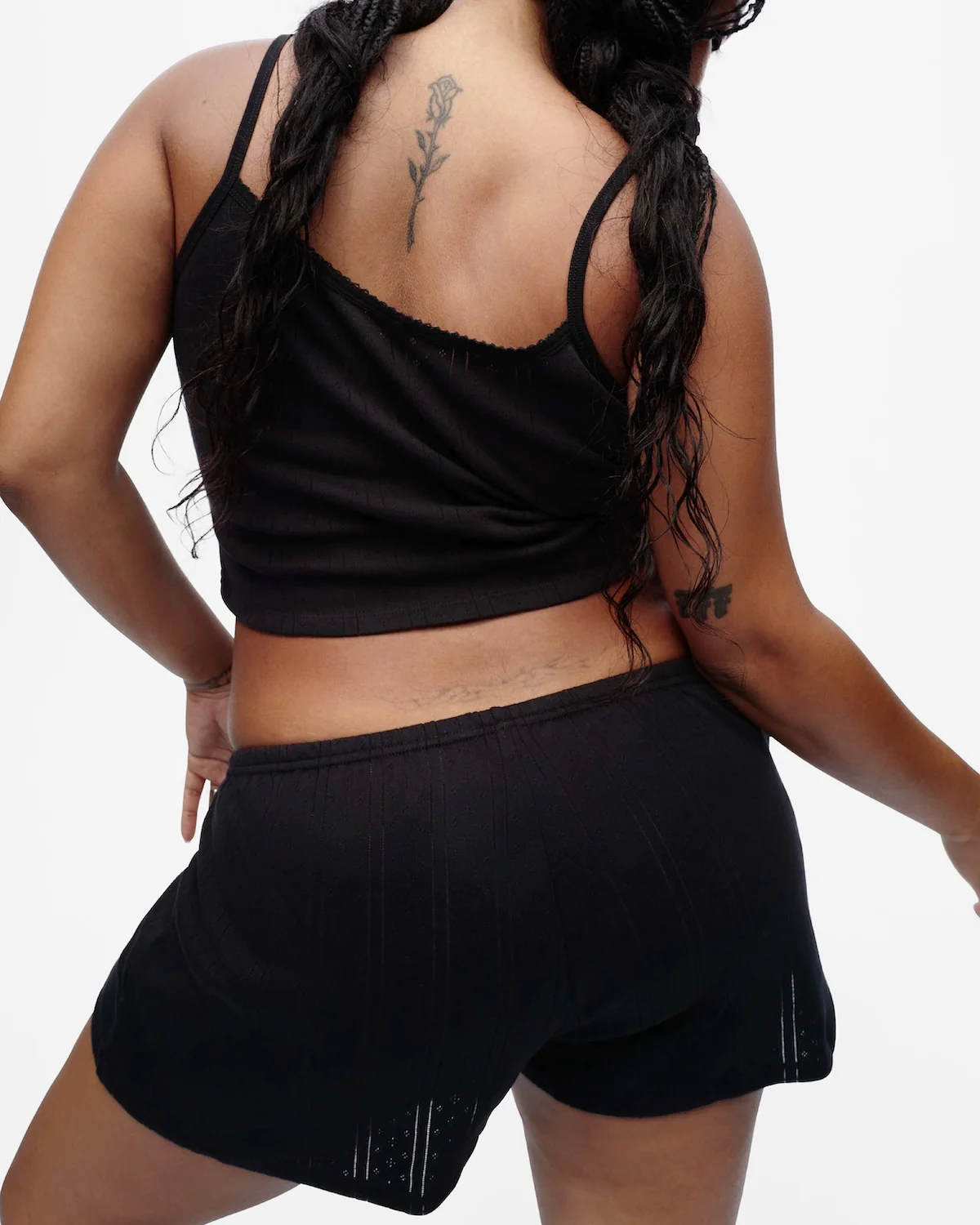 The Short: Black Pointelle - Image 6