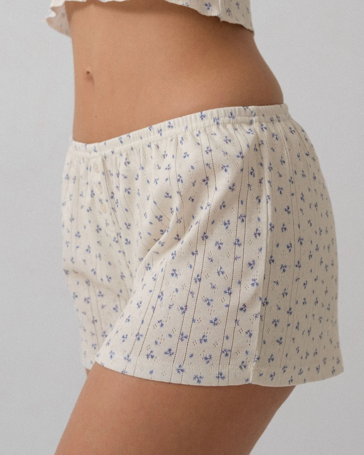 The Short: Blue Fields Pointelle - Image 4