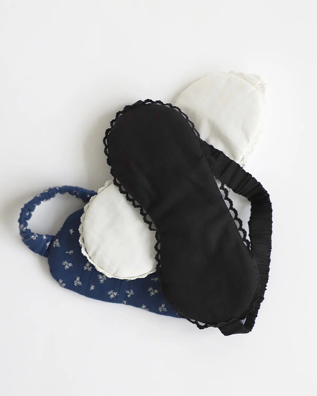 The Sleep Mask: White Cotton Voile - Image 4