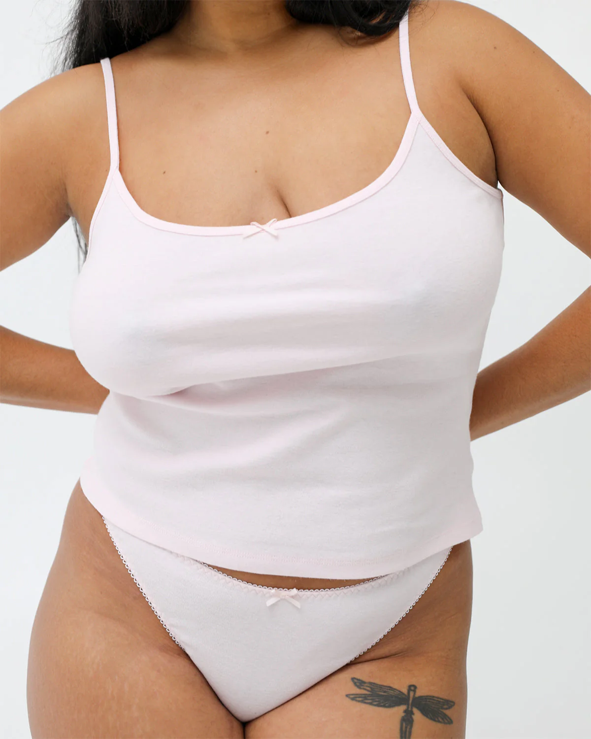 The Tank: Baby Pink Cotton Jersey - Image 5