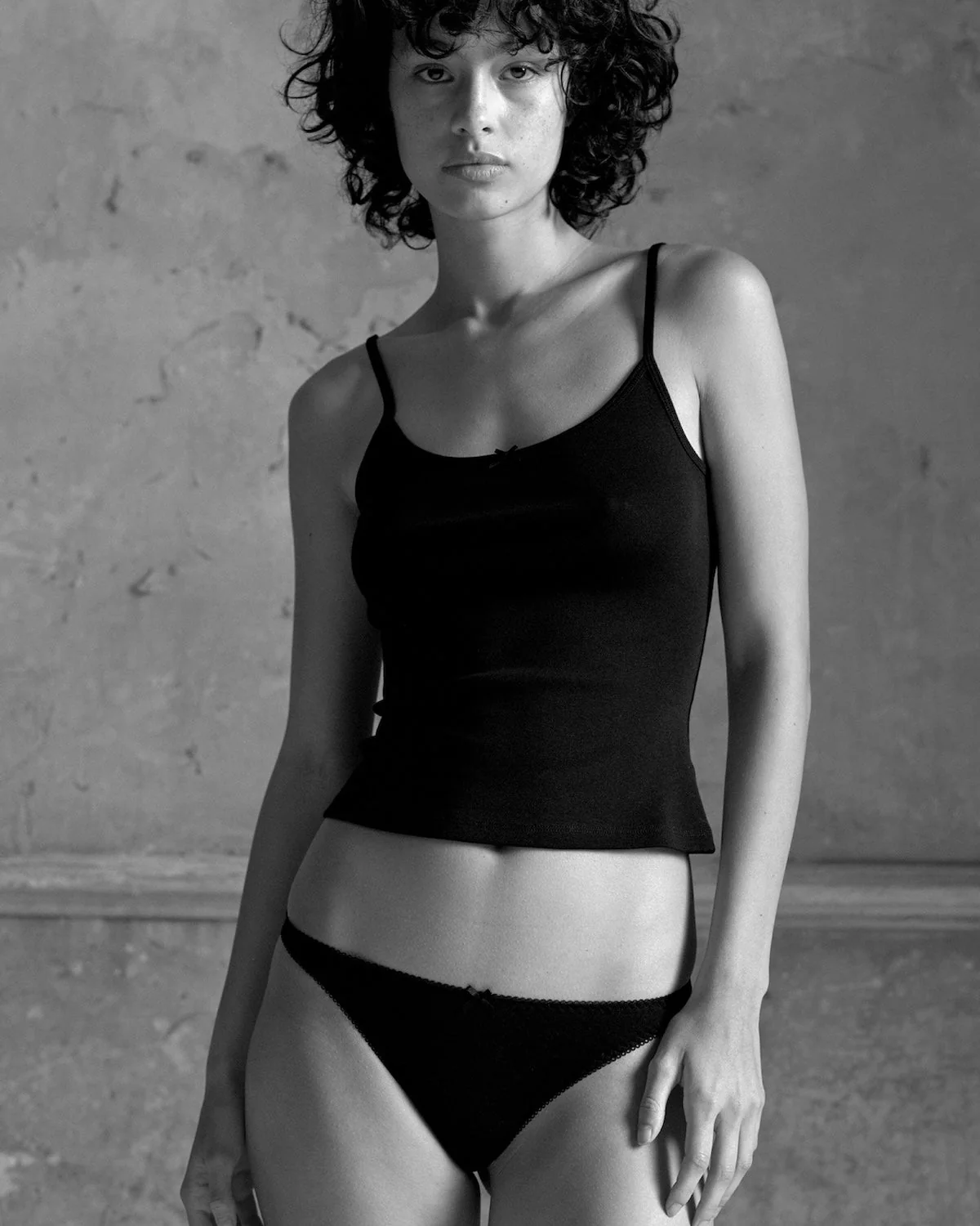 The Tank: Black Cotton Jersey - Image 4