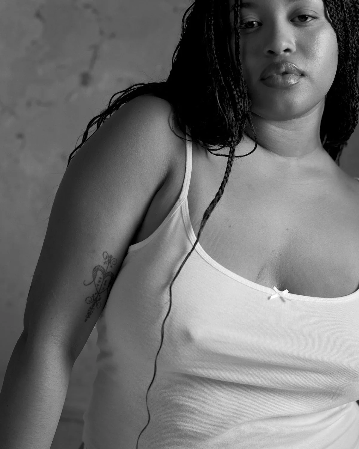 The Tank: White Cotton Jersey - Image 4